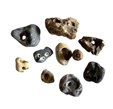 10 Various Sized Natural HAG