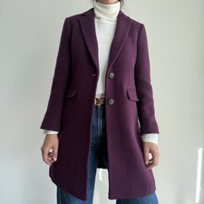 Talbots Coat 4P Burgundy