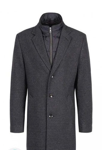 Men bugatti coat grey - men,