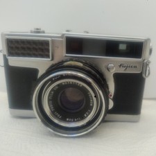 Vintage Fujica 35-SE rangefinder 35mm film camera with 45mm f/2.8 lens
