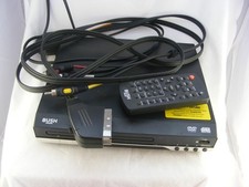 Bush DVD Player Model CDVD2258DU with Remote Control Scart & USB Working