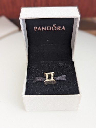 Pandora silver charm zodiac