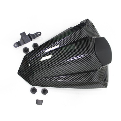 Carbon effect rear seat cover - carbon,