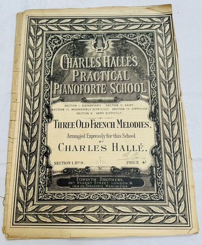 Antique piano music three - antique, music: