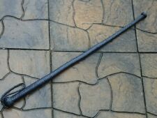 NEW Black Leather BULL WHIP