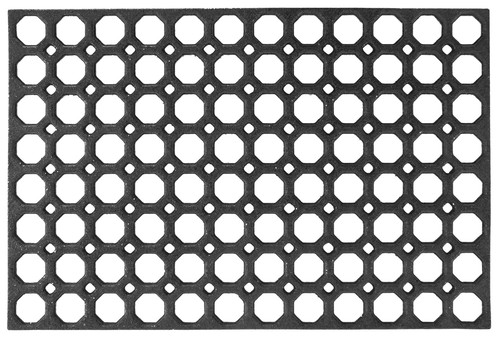 Large rubber grass - mat, heavy