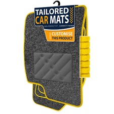 To fit Alfa Romeo Spider S4 1990-1993 Tailored Car Mats Anthracite [GRW]