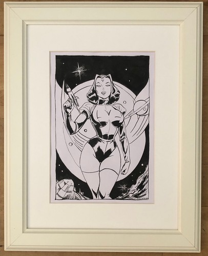 Original ink drawing - original, "this