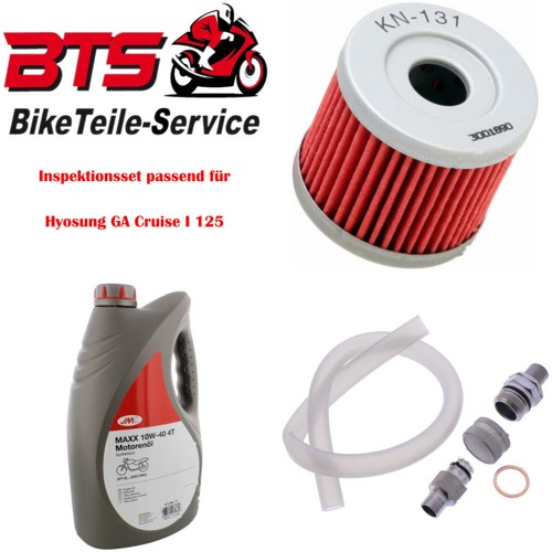 Set oil filter drain - 4l, oil,