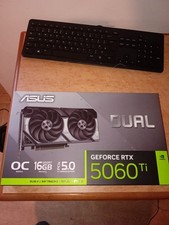 ASUS GEFORCE RTX 5060 TI DUAL OC 16GB GDDR7 GRAPHICS CARD BRAND NEW UK SELLER