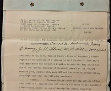 1911 antique Mt AIRY MD LEGAL