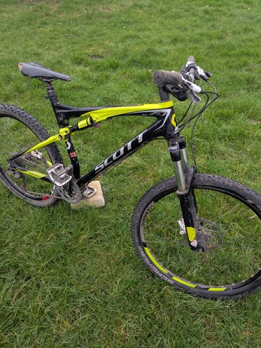 Scott spark full - 70, suspension