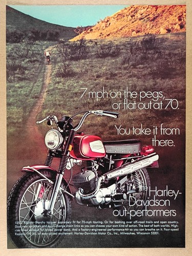 1970 harley davidson rapido - 1970,
