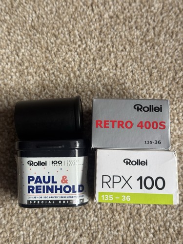 Rollei lot retro 400s - 400s, +