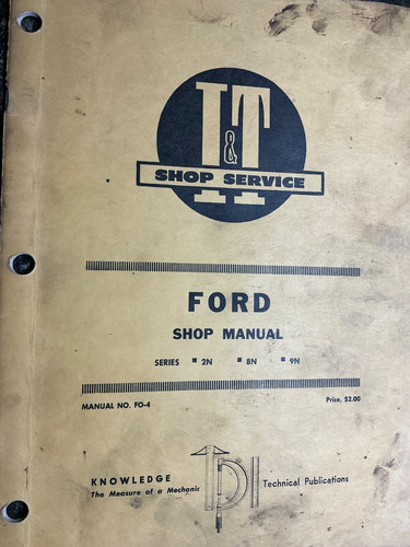 Ford series 9n shop - 2n,,