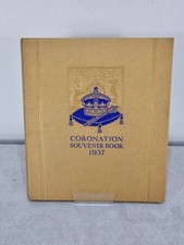 Antique Coronation Souvenir Book 1937 George VI
