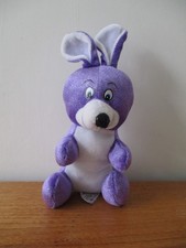 Cuddle crew purple bunny plush - cuddle,