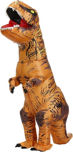 Inflatable dinosaur costume - inflatable,
