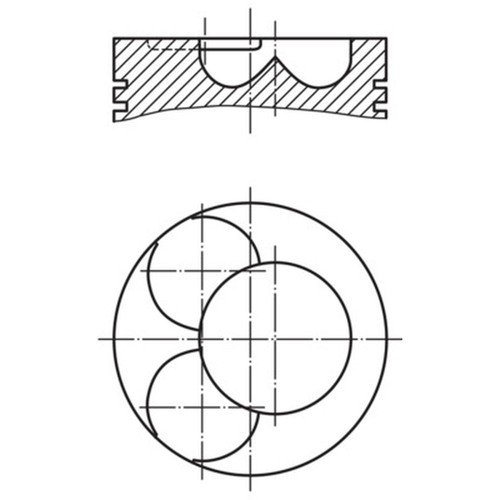 Mahle 028 piston - mahle,