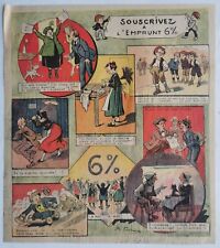 SUBSCRIBE TO 6% LOAN - De FONTANA - imp Lapina Paris