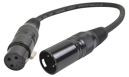 Dmx adaptor lead pin xlr - dmx,
