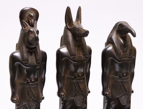 Egyptian goddesses statues - egyptian,