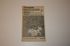 Timetable - London Country