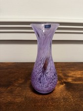 Caithness Scotland Art Glass Swirls Pattern Vase
