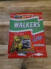 Ready Salted Walkers Crisps Packet Empty 1997 Star Wars C-3PO Rare Collectable