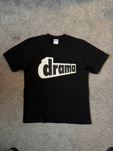 Drama call angle tee - drama, black