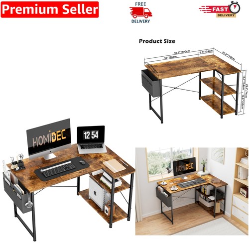 Stylish shaped writing - l-shaped, desk