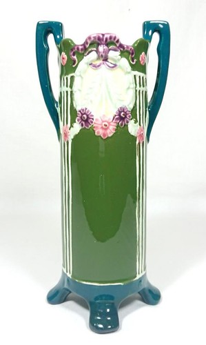 Antique austrian vase art - vase,