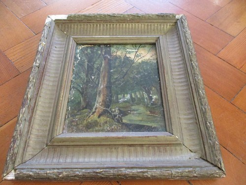 Victorian painting landscape - victorian,