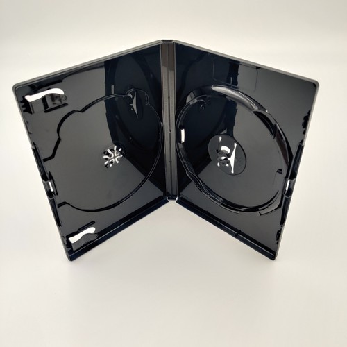 Black double 7mm slimline - black,