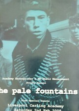 The Pale Fountains LTD edition