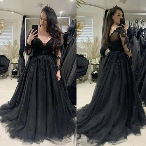 Long sleeves wedding dresses - long,