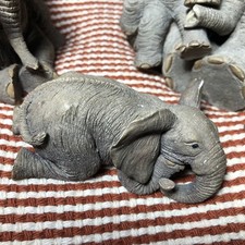 3 Tuskers Elephant Ornaments