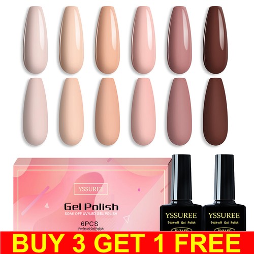 6pcs nail gel polish set - nail,