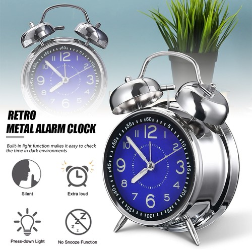 Twin bell alarm clock vintage - bell,