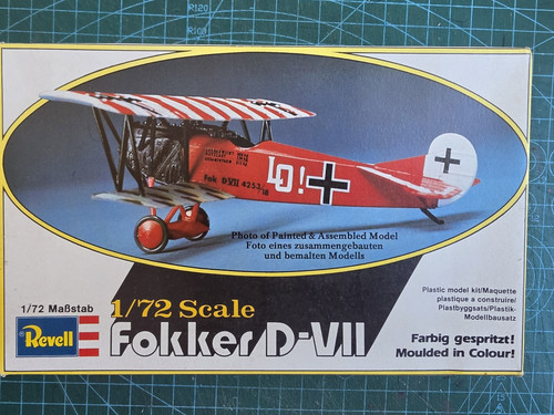 Revell fokker vii vintage - fokker, d-vii