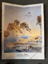 Salvador Dali Fine Art  Print  60x80cm 250mg Art Card. Dream Caused By… 1944