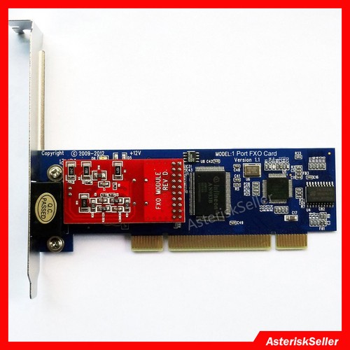 X100p asterisk fxo card - fxo,