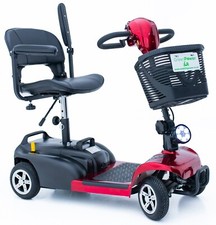 Super Lightweight Folding Boot Electric Mobility Scooter USB Port LED Light