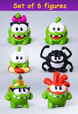 Prosto Toys Om Nom, Am Hyam, Set of 6 pc, NEW Version, Figurines, Original