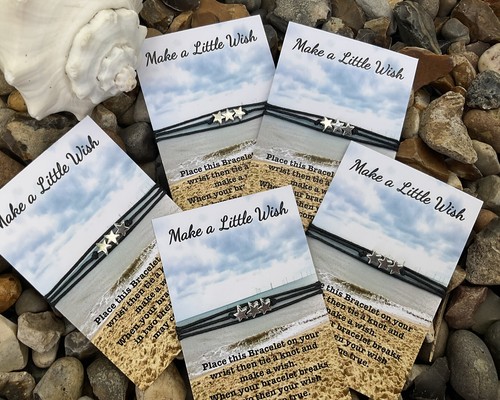 Wish bracelet beach - bracelet, a