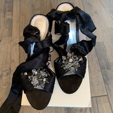 Black Bourne satin tie evening