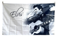 ELVIS PRESLEY SIGNATURE FLAG