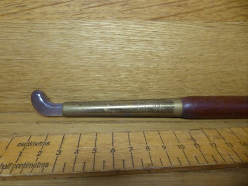 Antique agate burnishing tool - antique, tool-
