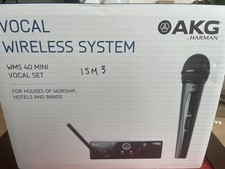 akg vocal wireless system ism