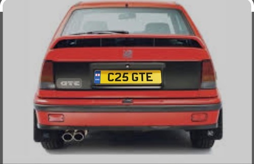 Cherished number plates c25 - number,